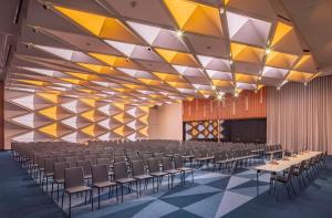 Der Geschäftsbereich oder Konferenzraum in der Unterkunft Andaz Munich Schwabinger Tor, By Hyatt