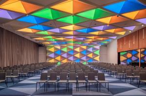 Der Geschäftsbereich oder Konferenzraum in der Unterkunft Andaz Munich Schwabinger Tor, By Hyatt