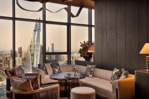 Conrad Bahrain Financial Harbour的休息区