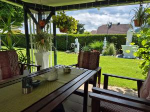 Zahrada ubytování Hotel Garni Hutter