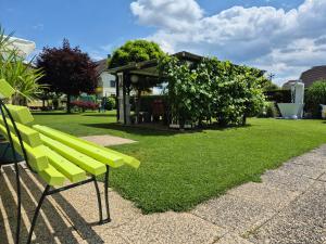 Zahrada ubytování Hotel Garni Hutter