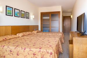 TV a/nebo společenská místnost v ubytování htop Palm Beach & SPA #htopEnjoy