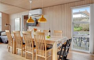 A seating area at Lovely Home In Haderslev With Wifi
