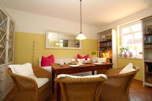 Posezení v ubytování Villa Silva Fewo 5