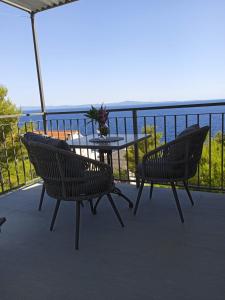 Balkon lub taras w obiekcie Apartmani Nila