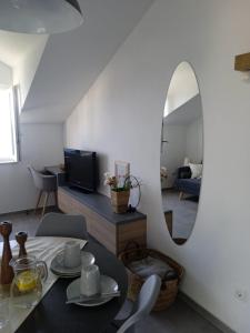 Część wypoczynkowa w obiekcie Apartmani Nila