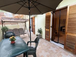 Patio nebo venkovní prostory v ubytování Coral Studio