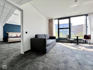 Posezení v ubytování Hotel am Borsigturm
