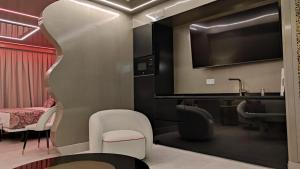 Гостиная зона в Hotel Ritual Torremolinos- Adults Only