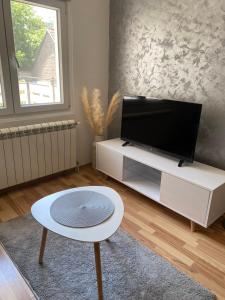 TV a/nebo společenská místnost v ubytování Jasna