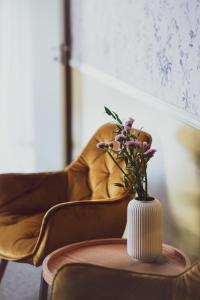 Posezení v ubytování Vanalinna Boutique Hotel