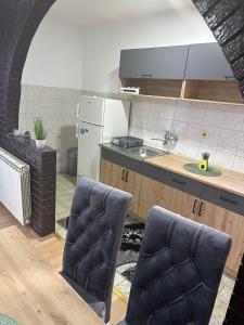 Kuchyň nebo kuchyňský kout v ubytování Apartmani Fenix
