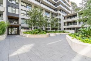 O edifício em que o apartamento se localiza