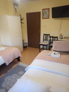 Posteľ alebo postele v izbe v ubytovaní Pod Skrzydłami Podlasia