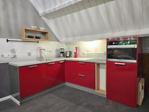 Dapur atau dapur kecil di Appartement Sint Jan AK16