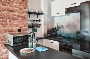 Kuchyňa alebo kuchynka v ubytovaní Starołęcka Apartment with Mezzanine + 7 fotografií