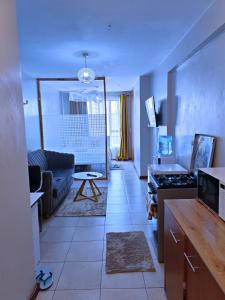 Posezení v ubytování Baibai Homes Rm 204 &114