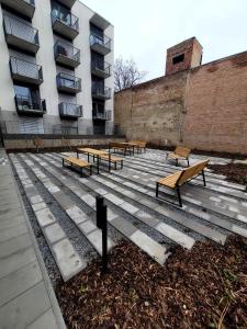 Budova, kde se apartmán nachází