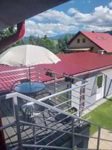 Balkón alebo terasa v ubytovaní Apartmánový dom Stela