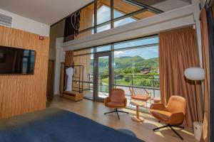 TV a/nebo společenská místnost v ubytování Quality Hotel Richard With