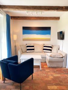 Posezení v ubytování Haus Windfee Fewo 1