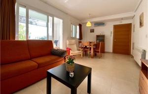A seating area at Amazing Apartment In Sucina With Wifi