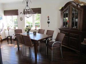 Un lugar para sentarse en Romantisches Reetdachhaus