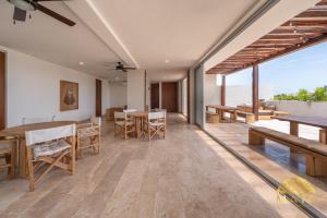 Balkón nebo terasa v ubytování Nhoa Tulum Aparthotel by Maya PM