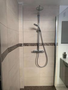 Koupelna v ubytování SENS Agréable appartement