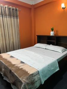 Postel nebo postele na pokoji v ubytování Danda Pari Homestay