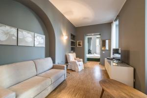 Posezení v ubytování Porta Venezia Open Space - Due passi dal Duomo - 2 bagni