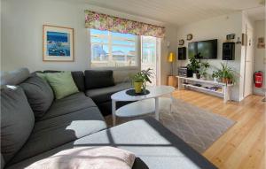 TV a/nebo společenská místnost v ubytování Pet Friendly Home In Skummeslövsstrand