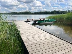 Widok na rzekę nieopodal tego obiektu B&B
