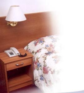 Postel nebo postele na pokoji v ubytování Hotel Capri