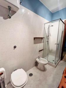 Koupelna v ubytování B&B Tempa Rossa