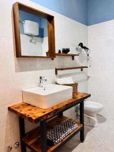 Koupelna v ubytování B&B Tempa Rossa