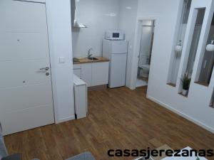 Kuchyňa alebo kuchynka v ubytovaní Casas jerezanas Loft Olivier