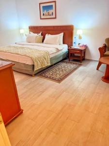 Postel nebo postele na pokoji v ubytování L'Amitié Hôtel N'Djamena