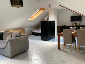 Posezení v ubytování Appartement Liebhart
