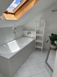 Koupelna v ubytování Appartement Liebhart + 18 fotografií