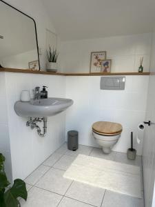 Koupelna v ubytování Appartement Liebhart