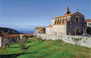 an old church on the side of a hill at Lovely Stacaravan In Casalabriva in Casalabriva