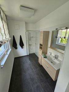 Kúpeľňa v ubytovaní Ferienwohnung