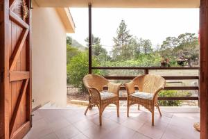 Balkón nebo terasa v ubytování Villa Caletta Feraxi-Muravera 3 minuti dal mare