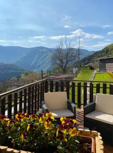 Nespecifikovaný výhled na hory nebo výhled na hory při pohledu z bed and breakfast