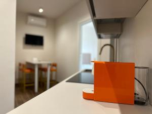 TV a/nebo společenská místnost v ubytování Maison Hermes