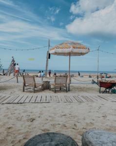 Naturlandskabet i nærheden af pensionatet + 2 billeder