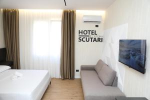Posezení v ubytování Hotel Scutari