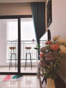 Χώρος καθιστικού στο Serenity'homes-Căn Hộ view Vịnh Hạ long