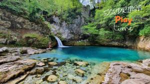 Paesaggio naturale nelle vicinanze dell'ostello